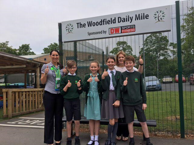 Woodfield Primary School Daily Mile